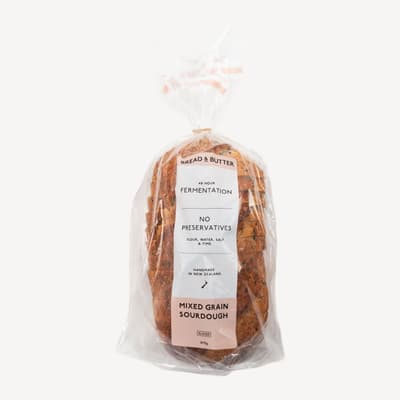 Bread and Butter Mixed Grain Sourdough 670g