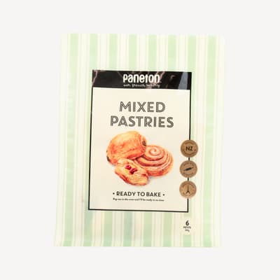 Paneton Mixed Pastry Selection 6 Pack