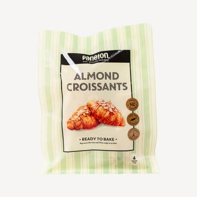 Paneton Frozen Ready To Bake Almond Croissants 240g