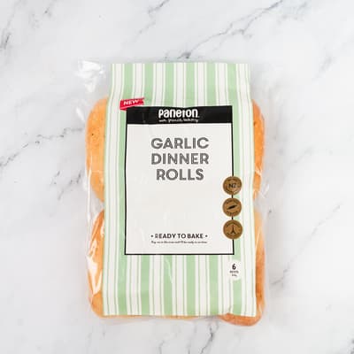 Paneton Bakery Garlic Dinner Rolls 6 Pack