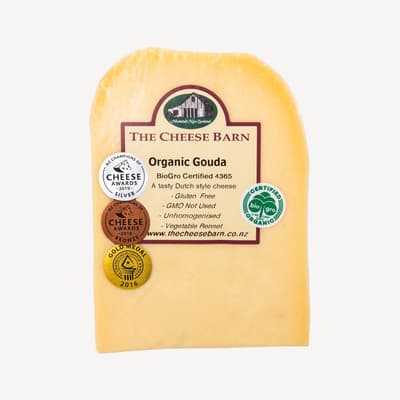 The Cheese Barn Organic Gouda Cheese 220g
