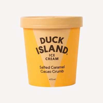 Duck Island Salted Caramel And Cacao Crumb 472ml