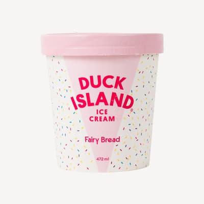Duck Island Fairy Bread Ice Cream 472ml