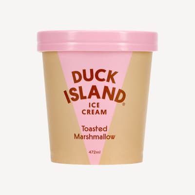 Duck Island Toasted Marshmallow Ice Cream 472ml