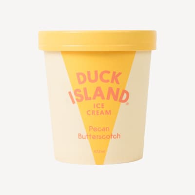 Duck Island Pecan Butterscotch Ice Cream 472ml