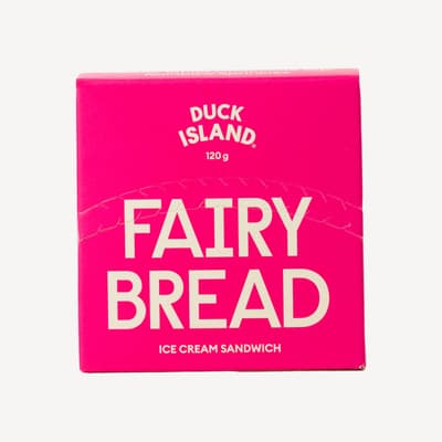 Duck Island Fairy Bread Ice Cream Sandwich 120g