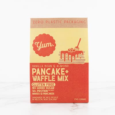 Yum Vanilla Bean & Almond Pancake Waffle Mix 240g