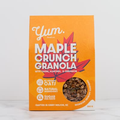 Oaty Maple Tahini Crunch With Almonds And Cinnamon 350g