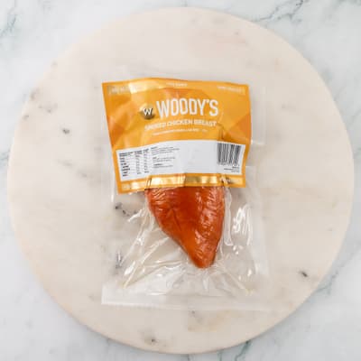 Woodys Free Range Smoked Chicken Breast 225g