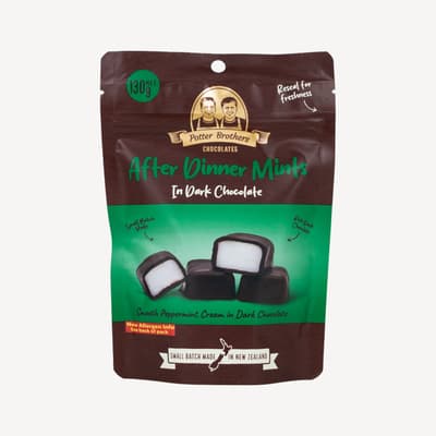 Potter Brothers Dark Peppermint Creams 130g