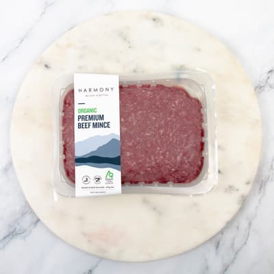 Harmony Organic Beef Mince 400g
