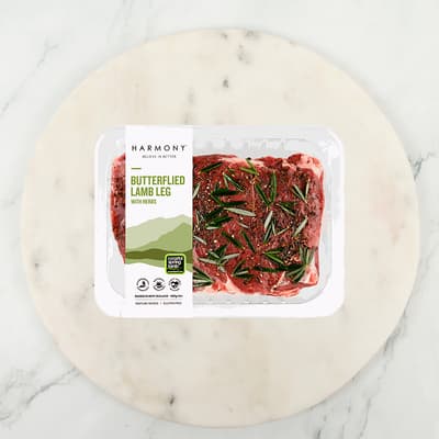 Harmony Coastal Butterflied Lamb Leg With Herbs 400g