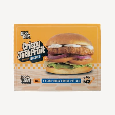 Wise Boys Burger Patties Crispy Jackfruit 320g