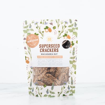 Superseed Crackers Macadamia Nut 120g