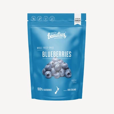 Little Beauties Crunchy Nz Blueberries 20g