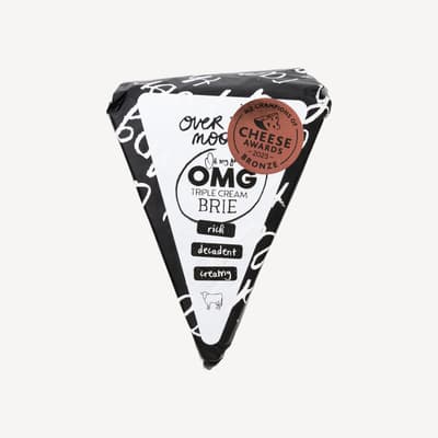 Over The Moon Triple Cream Brie Cheese 130g