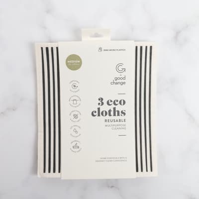 Good Change Compostable Eco Cloths 3 Pack