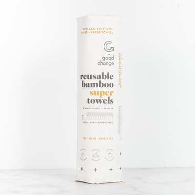 Good Change Reusable Bamboo Towels 20 Sheet Roll