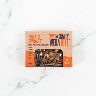 The Crafty Weka Bite Date And Orange 40g