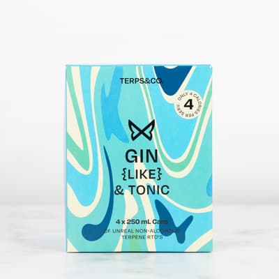 Terps & Co Gin-Like & Tonic 0% 4 Pack