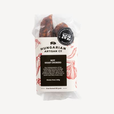 The Hungarian Artisan Co Hot Goan Chorizo 150g