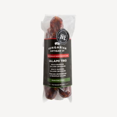 The Hungarian Artisan Co Salami Trio Pack 220g