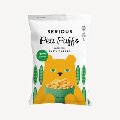 Serious Puffs Tasty Cheese 100g