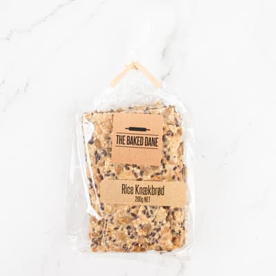 The Baked Dane Rice Knaekbrod 200g