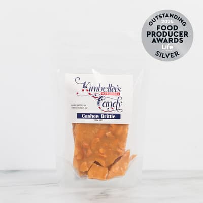 Kimbellas Candy Old Fashioned Cashew Brittle 150g