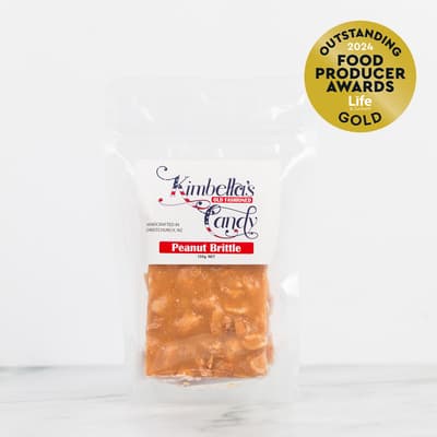 Kimbellas Candy Old Fashioned Peanut Brittle 150g