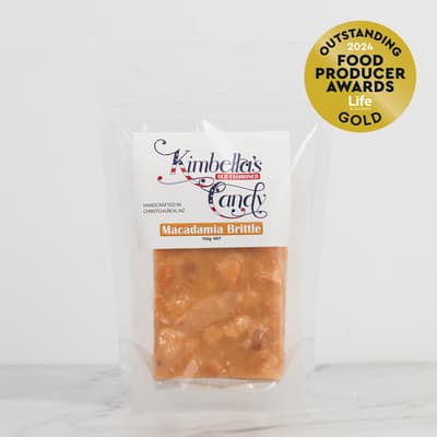 Kimbellas Candy Old Fashioned Macadamia Brittle 150g