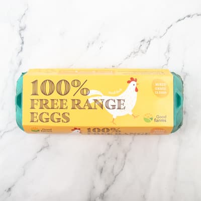 Good Farms Free Range Dozen Eggs 12 Pack