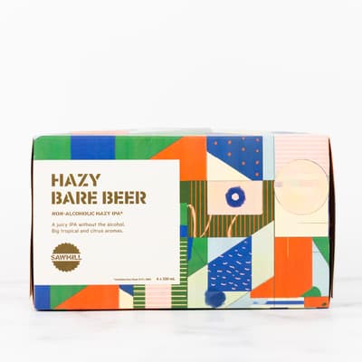 Sawmill Hazy Bare Beer 0% 6 Pack