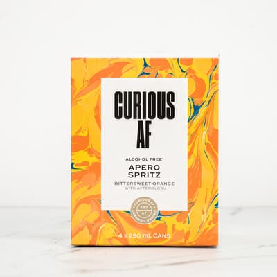 Free Af Aperol Spritz 0% Cans 4 Pack