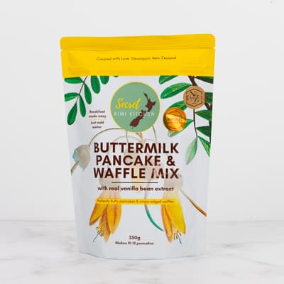 Secret Kiwi Buttermilk Pancake And Waffle Mix 350g
