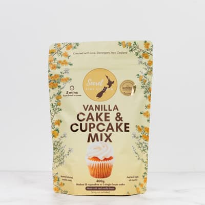 Secret Kiwi Vanilla Cake and Cupcake Mix 400g