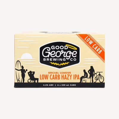 Good George Social League Low Carb Hazy 6 Pack