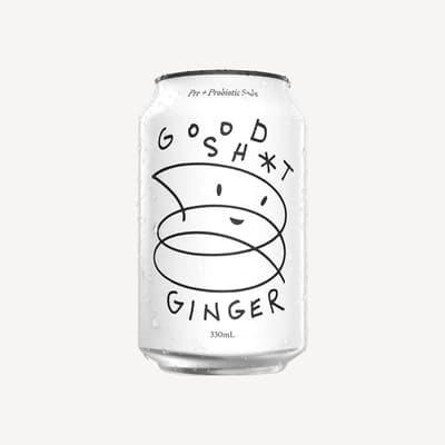 Good Sh*t Pre+Probiotic Soda Ginger 330ml