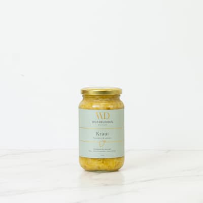 Wildly Delicious Kraut Turmeric And Lemon 400g