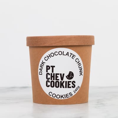 Pt Chev Cookies Chocolate Chunk Cookies Tub 6 Pack