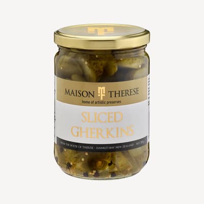 Maison Therese Sliced Gherkins 550g