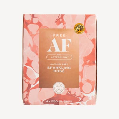 Free Af Sparkling Rose 0% 250ml x 4pk