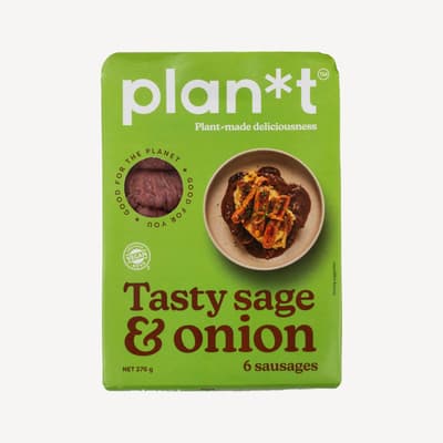 Plant Meat Free Sage & Onion Sausages 275g