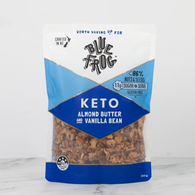 Blue Frog Keto Almond Butter And Vanilla Bean 350g