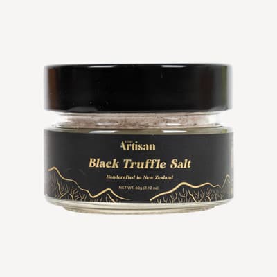 Kiwi Artisan Black Truffle Sea Salt 60g