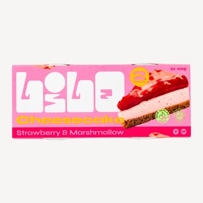 Lilo Cheesecake Strawberry Marshmallow 2pk