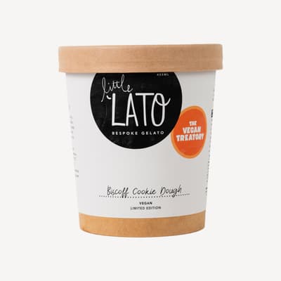 Little Lato Biscoff Cookie Dough Gelato 455ml