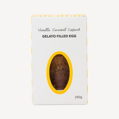 Little Lato Gelato Easter Egg Vanilla Caramel 250g