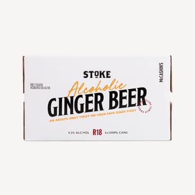Stoke Alcoholic Ginger Beer 6 Pack