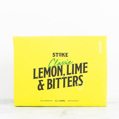 Stoke Lemon Lime Bitters 0% 12 Pack